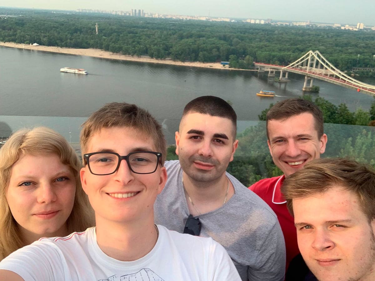 Cовместное путешествие команды EXPANS в Киев